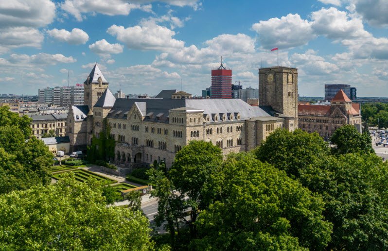 The Imperial Castle in Poznań, Poland
